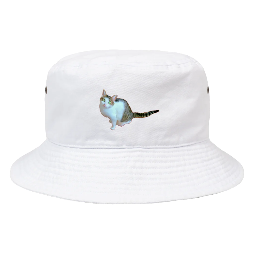 桃くるみSHOPのおかえりにゃん Bucket Hat