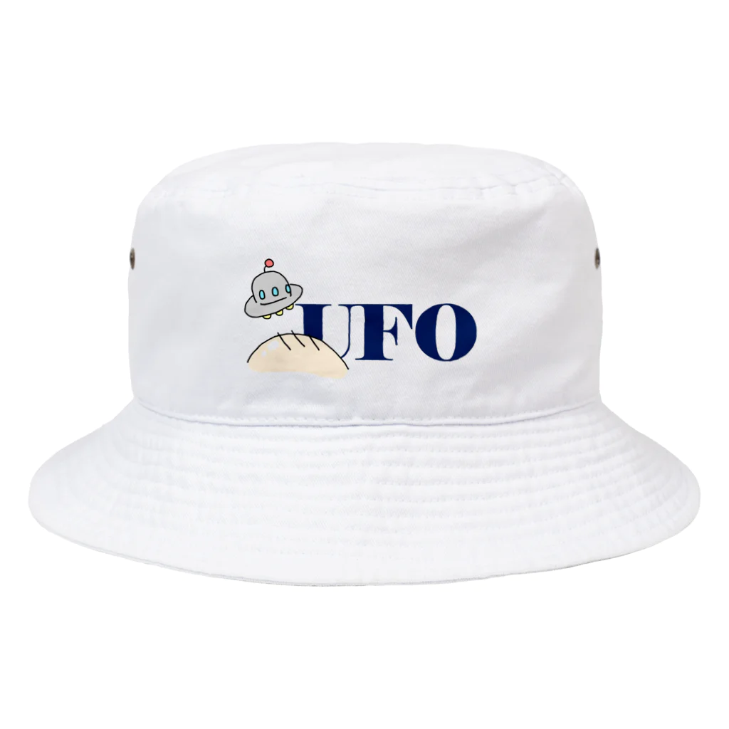 Fractam-Creationの毛をもたらすUFO（文字入り） Bucket Hat