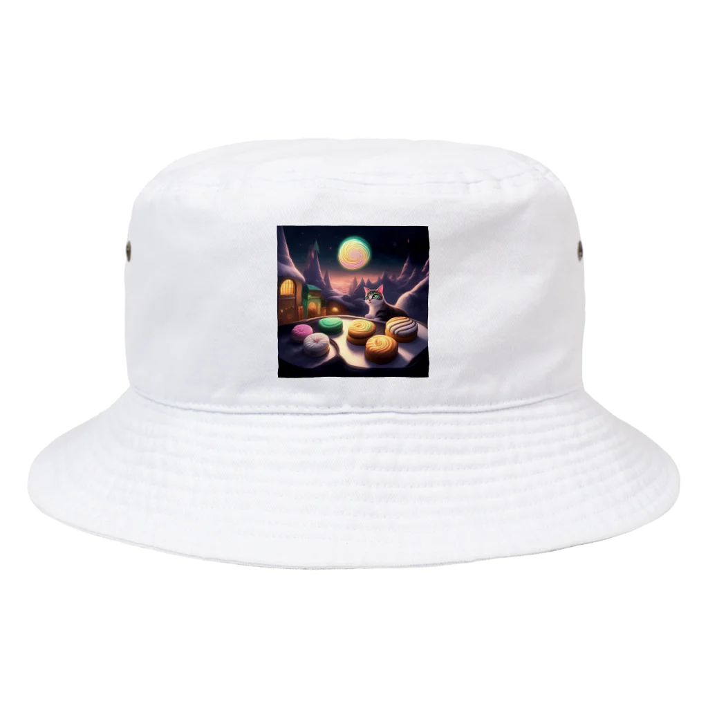 san333333333のNeko Sweets Bucket Hat