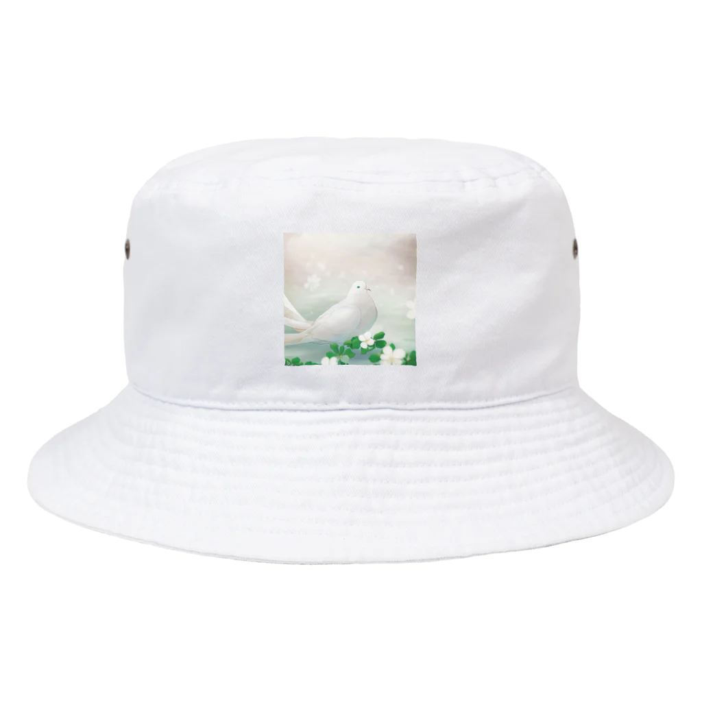 こりすまるの夢幻　鳩　清ら Bucket Hat