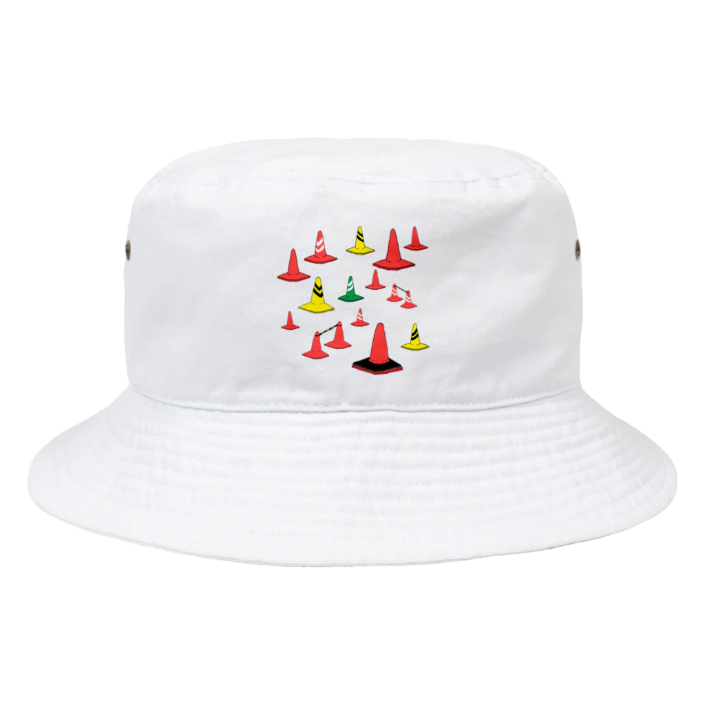 おそばのもりもり三角コーン Bucket Hat