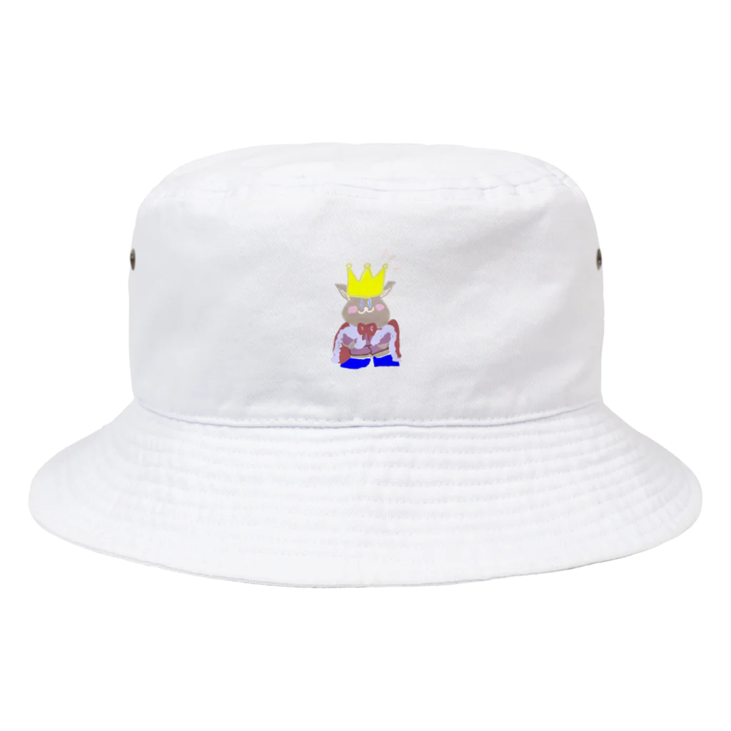 えぬショップのうさぎの王さま えぬうさ Bucket Hat