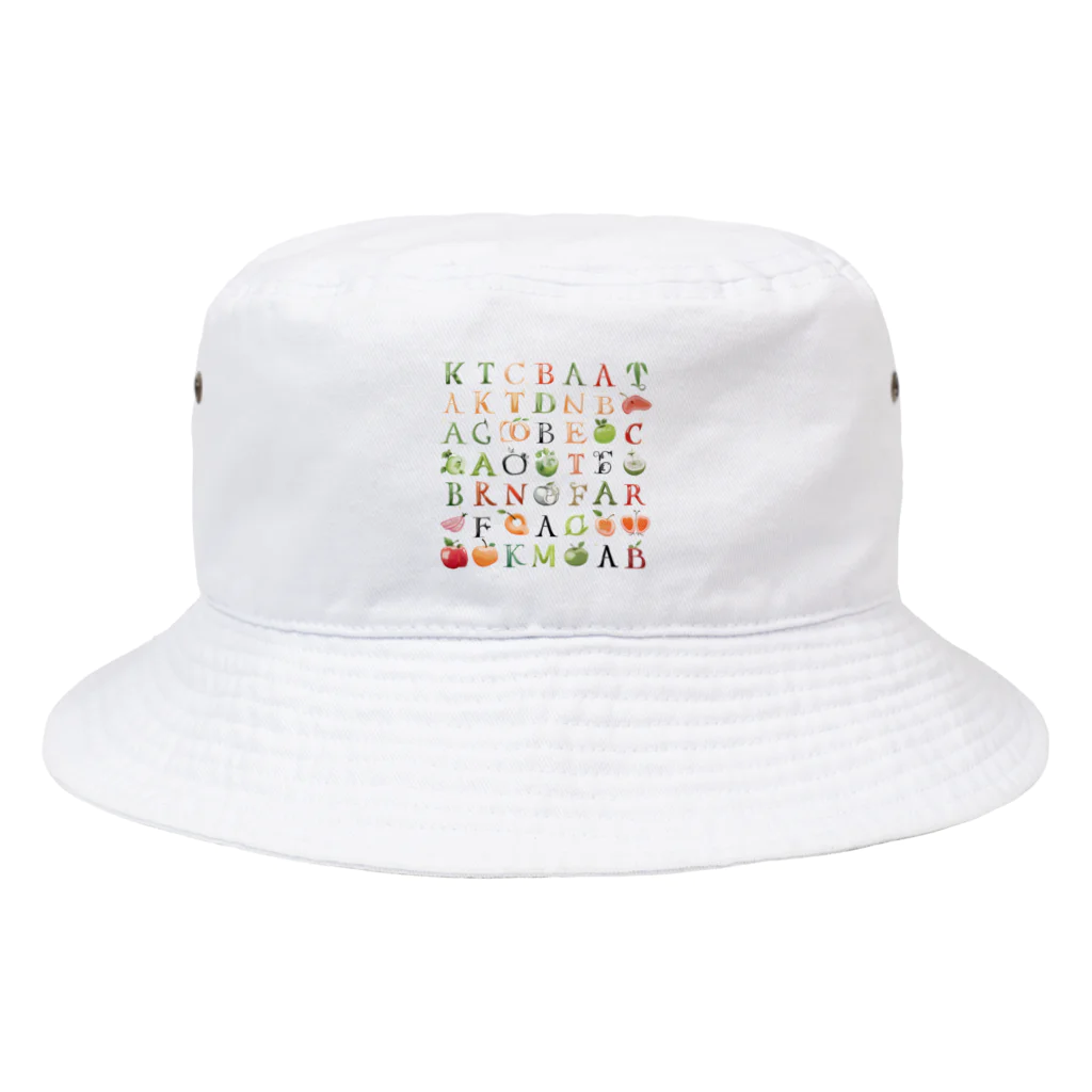 is0960348のアルファベットグッズ Bucket Hat