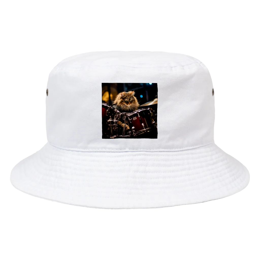 Gavi'sのメタルキャット オジー君　(ドラム) Bucket Hat