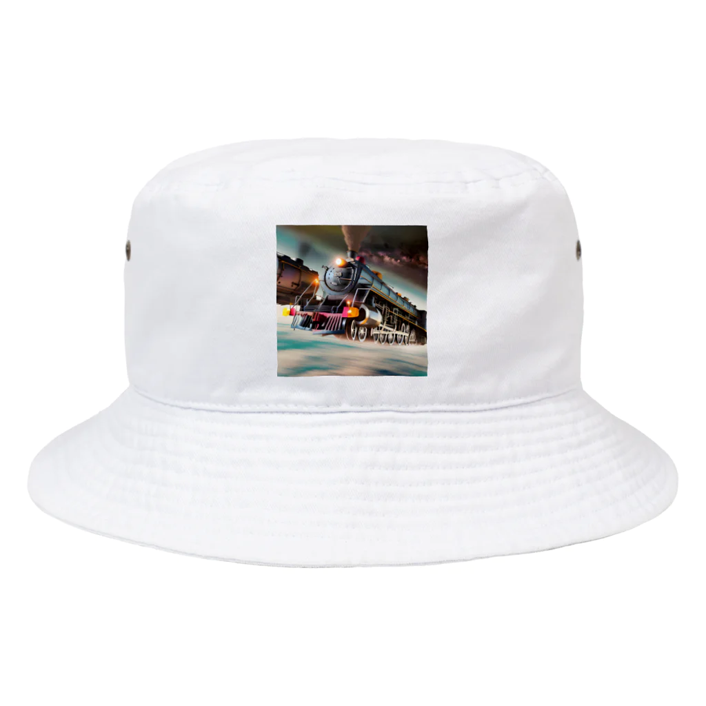 dadalio designの銀河鉄道 JAPAN Bucket Hat