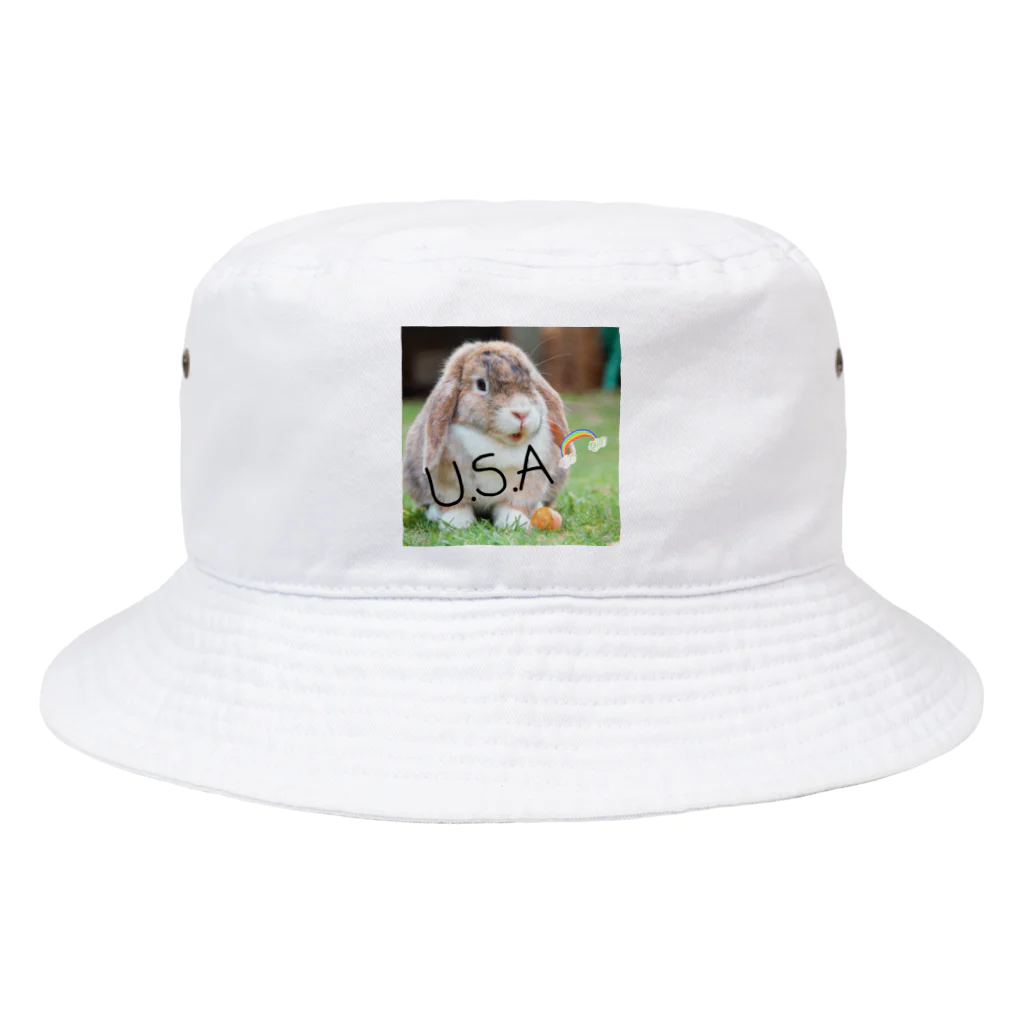 HANIのウサギデザイン Bucket Hat