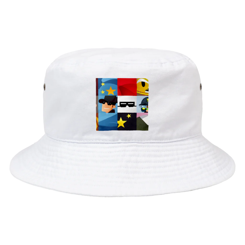 Maruchannのイケキャラ Bucket Hat