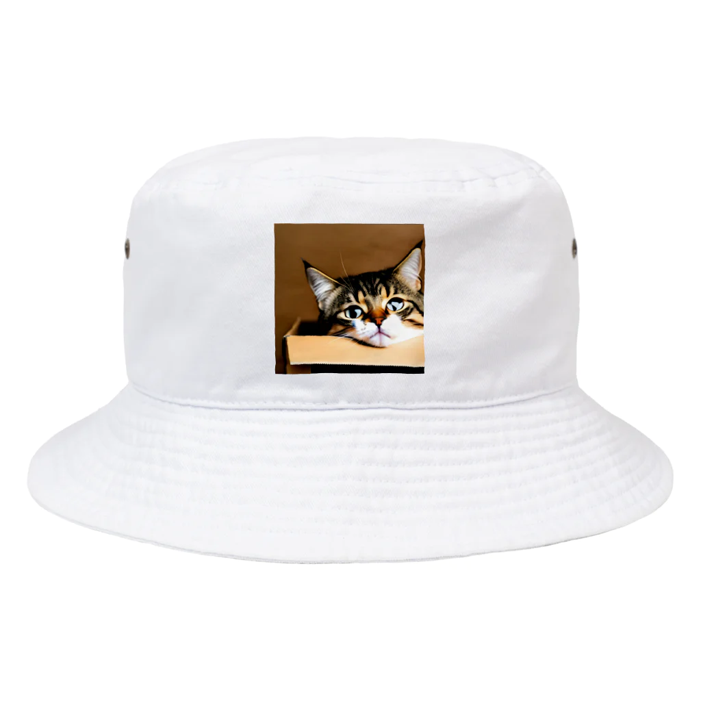 チェリオの箱に入った可愛い猫 Bucket Hat