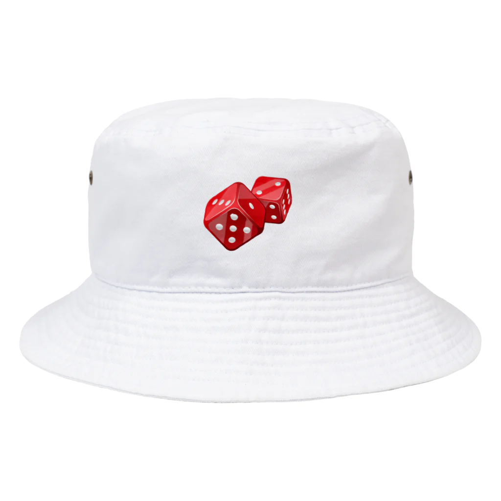 COOL&SIMPLEのRed Dice Bucket Hat