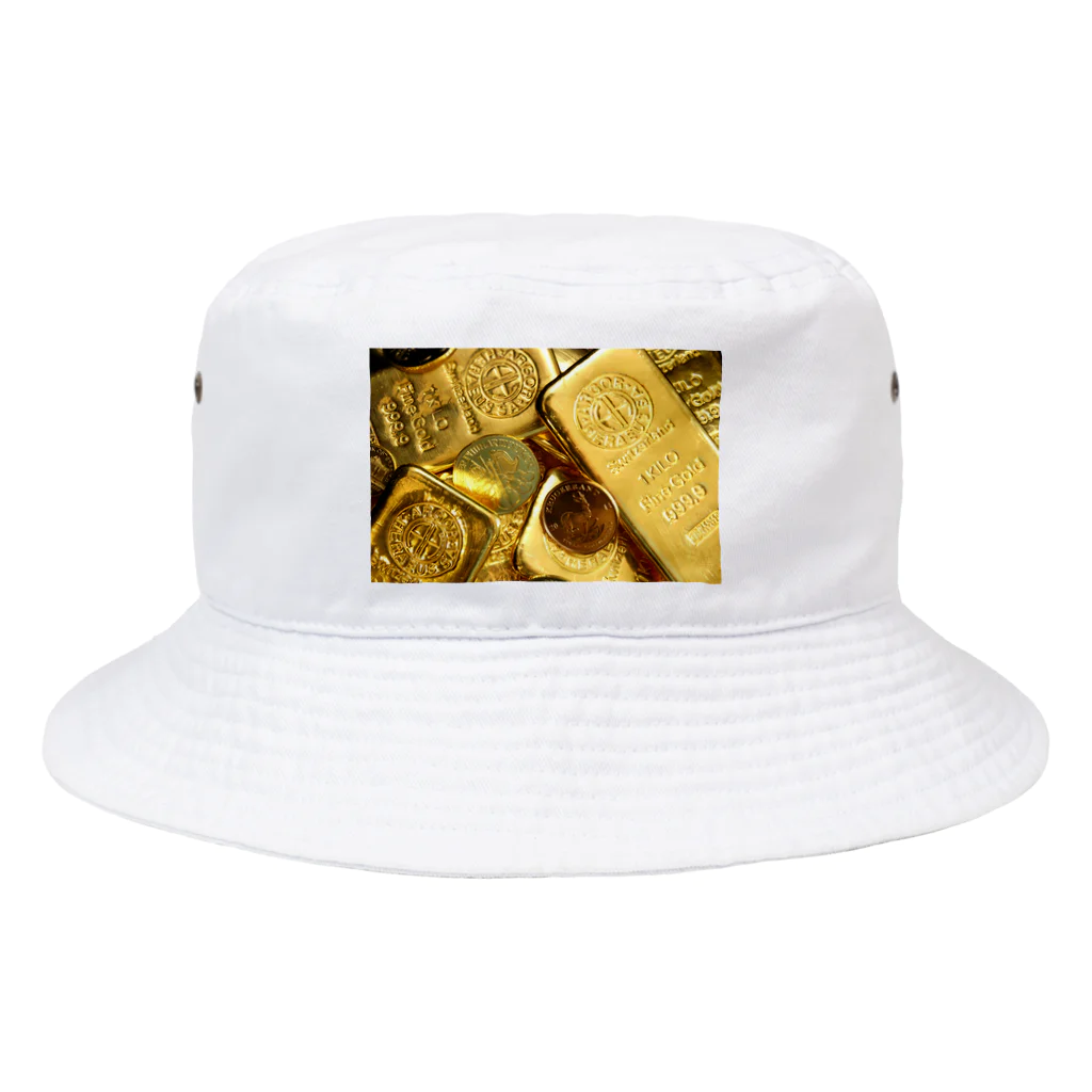 invitationのゴールド Bucket Hat