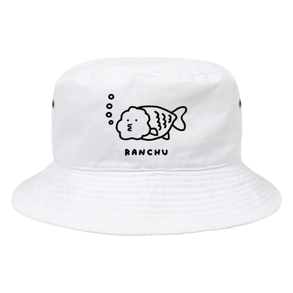 PokuStarのランチュウが泳ぐ Bucket Hat