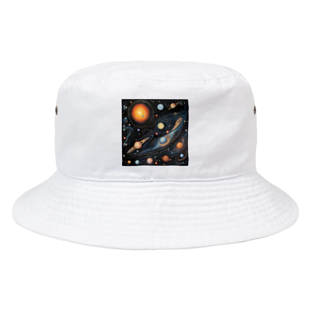 Ruru100のGalaxy Bucket Hat