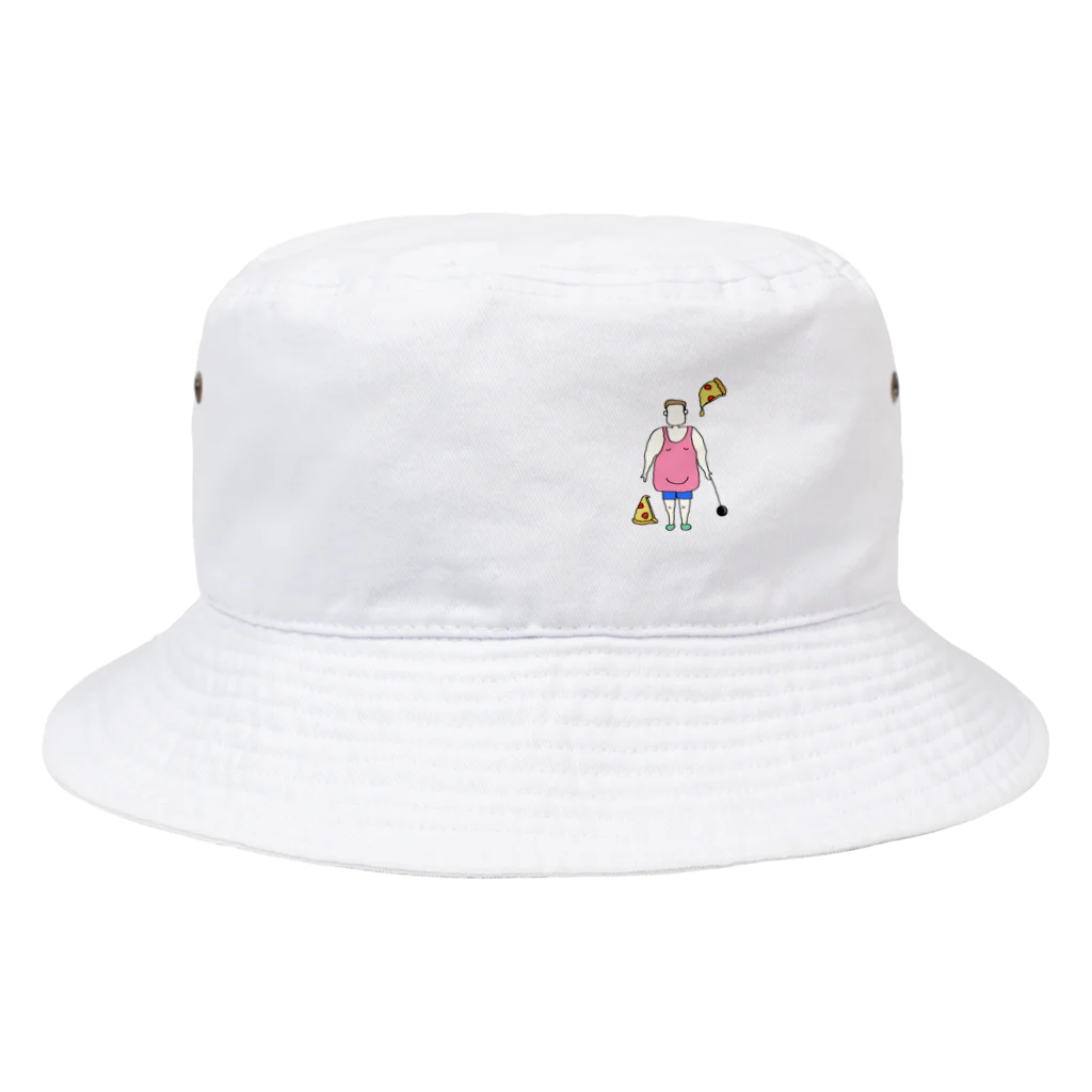 sajukommのハンマー投げ選手のフォルム Bucket Hat