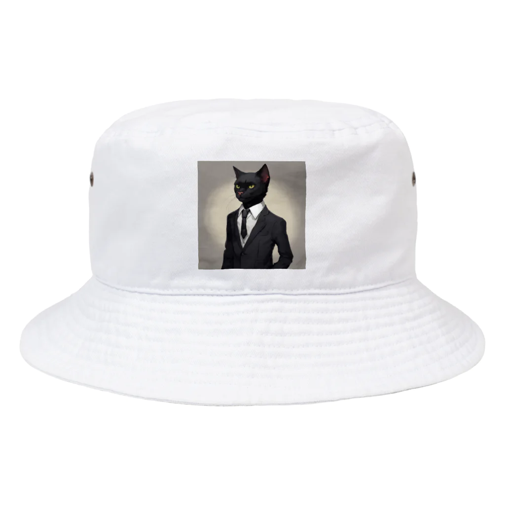 妄想animalのエージェント・キャット🐈‍⬛ Bucket Hat