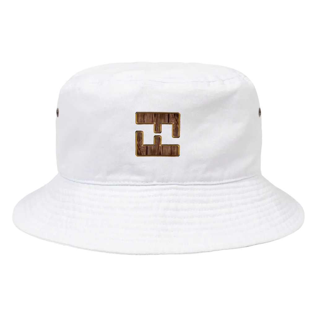 【F.family】MFGのF.Fam(木目FFロゴ) Bucket Hat