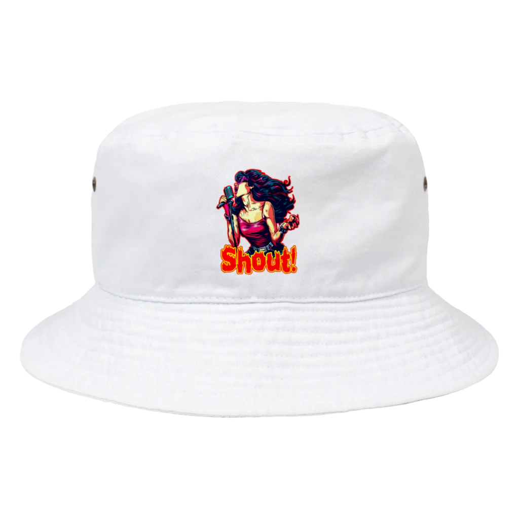 islandmoon13のSHOUT!　【ROCK歌手】シャウト！ Bucket Hat