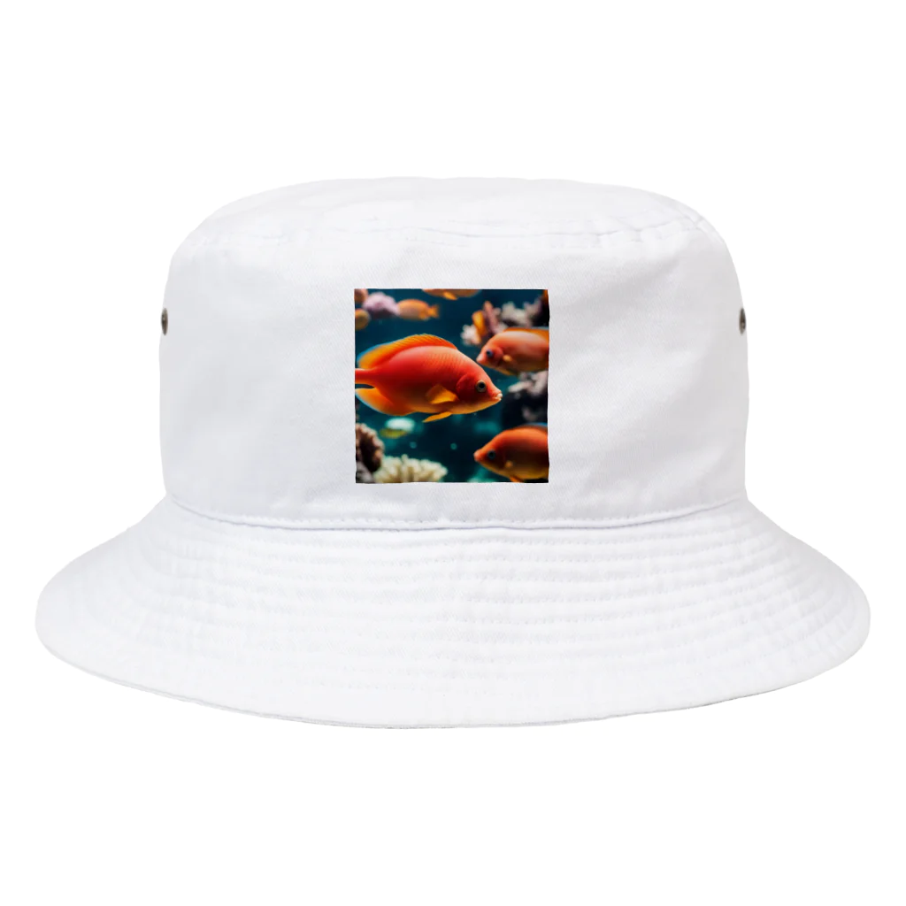 DapperMixの珊瑚の楽園、美魚群グッズ Bucket Hat