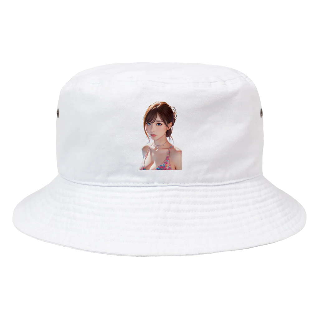 bitpiyoの綺麗なお姉さん Bucket Hat