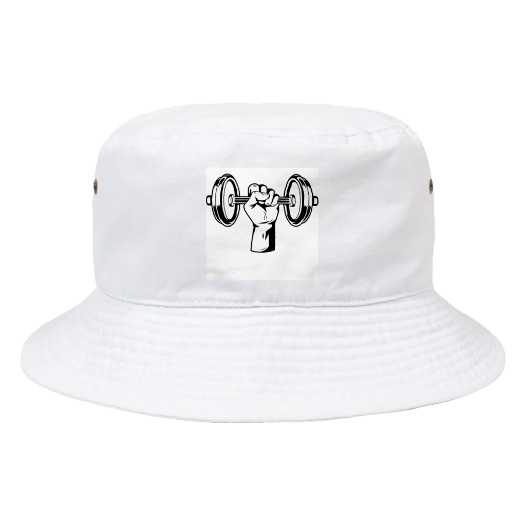 caoの店の筋トレ中 Bucket Hat