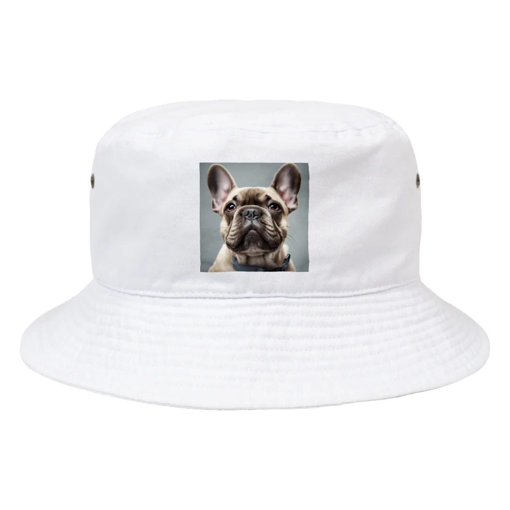 smile_happyのfrench bulldog Bucket Hat