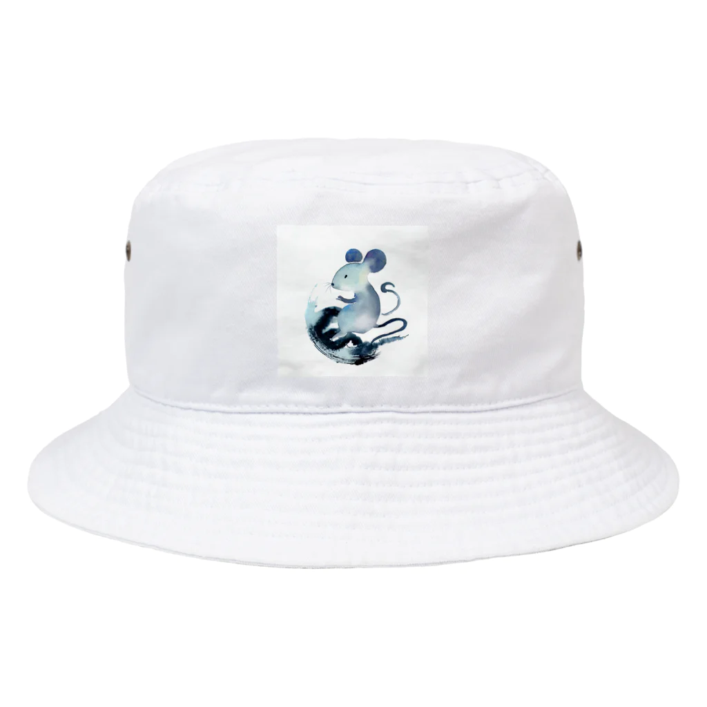 シリーズ＆シリーズの水墨画シリーズ　鼠 Bucket Hat