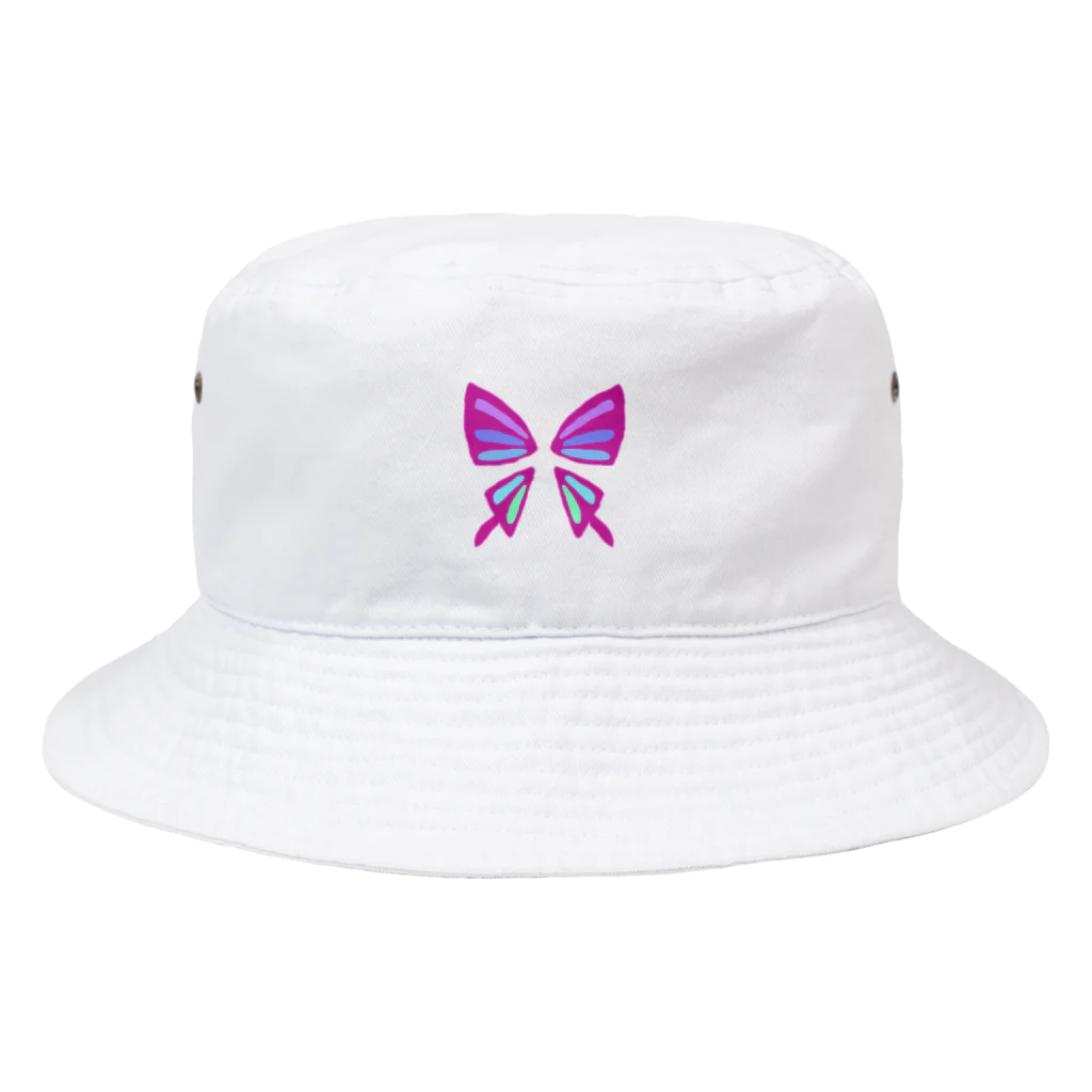 ReeYoのチョウチョ柄B Bucket Hat