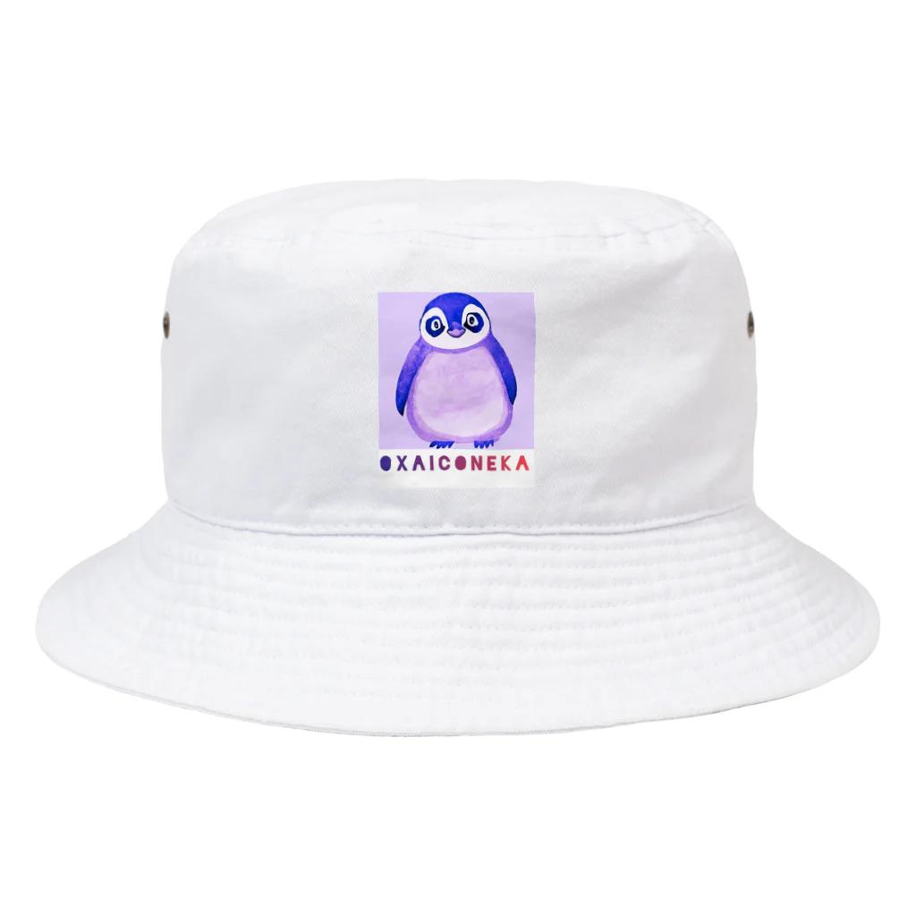 oxaiconeka-shopのoxaiペンギン Bucket Hat