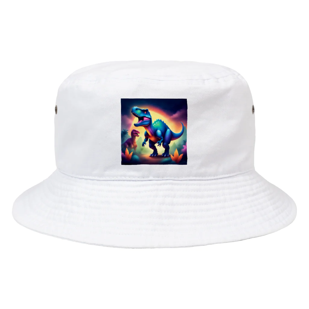 サラリーマン恐竜のファンタスティック恐竜 Bucket Hat