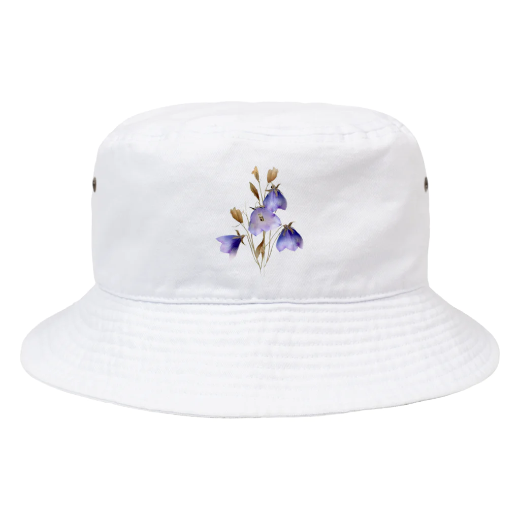 Atelier Petrichor Forestのキキョウ Chinese bellflower Bucket Hat