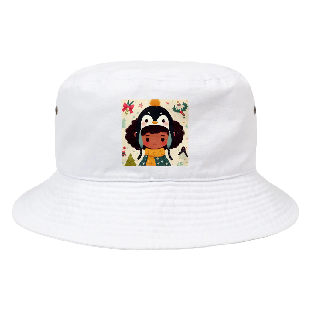 Lock-onのペンギン娘　10 Bucket Hat