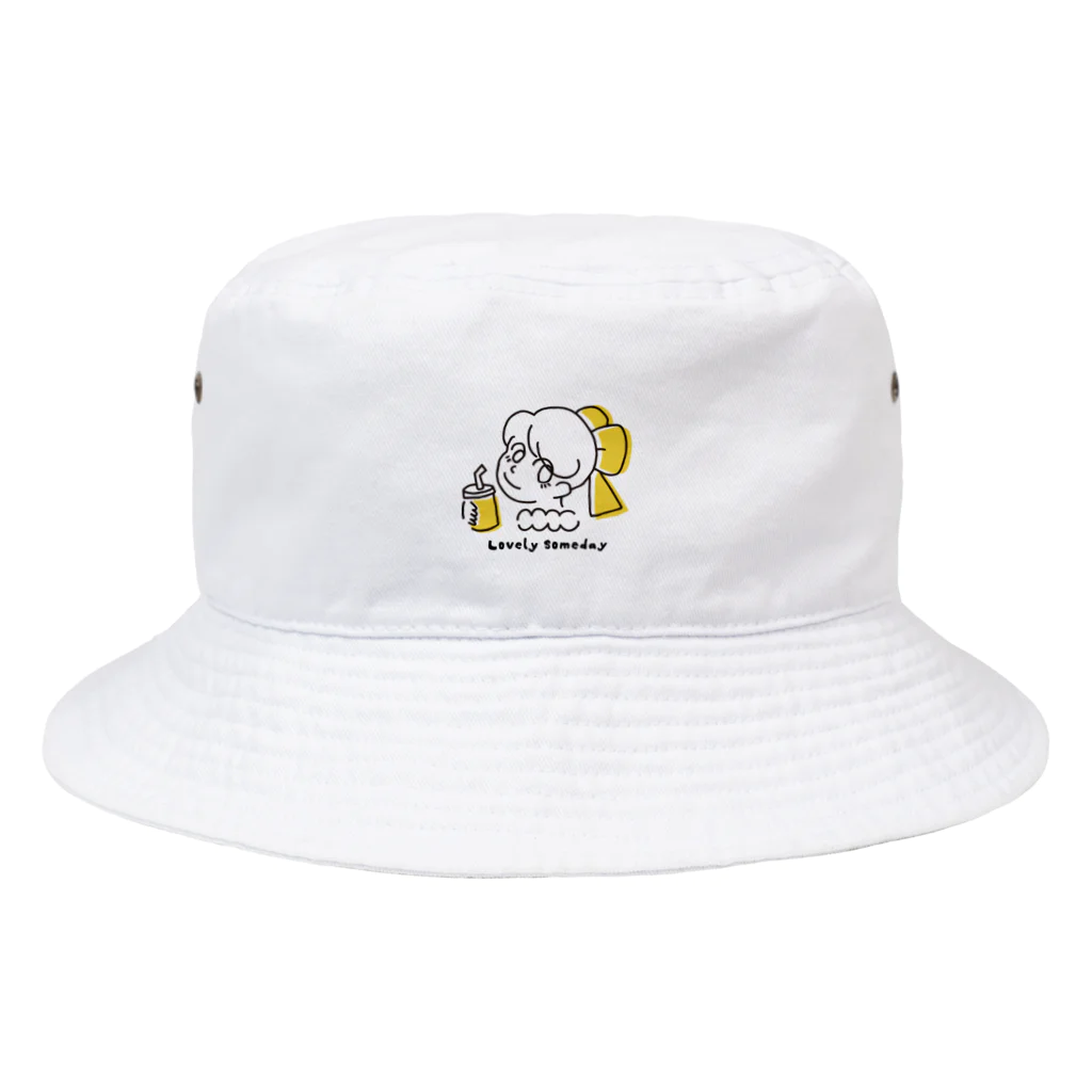 LovelySomedayのラブサムのポップデザイン Bucket Hat