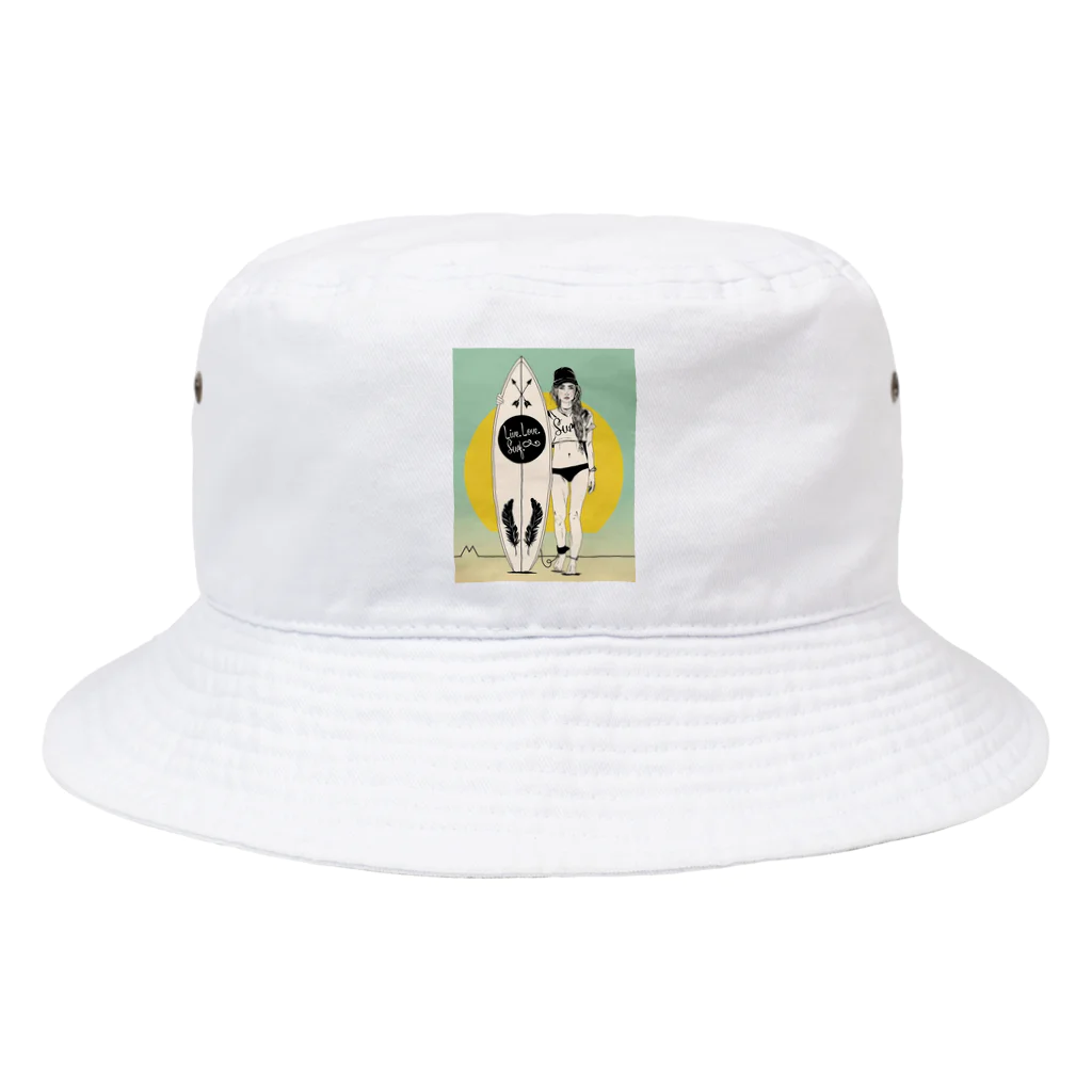 ファンタジスターのサーファーのさりちゃん Bucket Hat