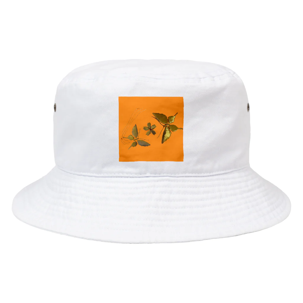 森のどうぶつグッズ屋さんのちょうちょ Bucket Hat