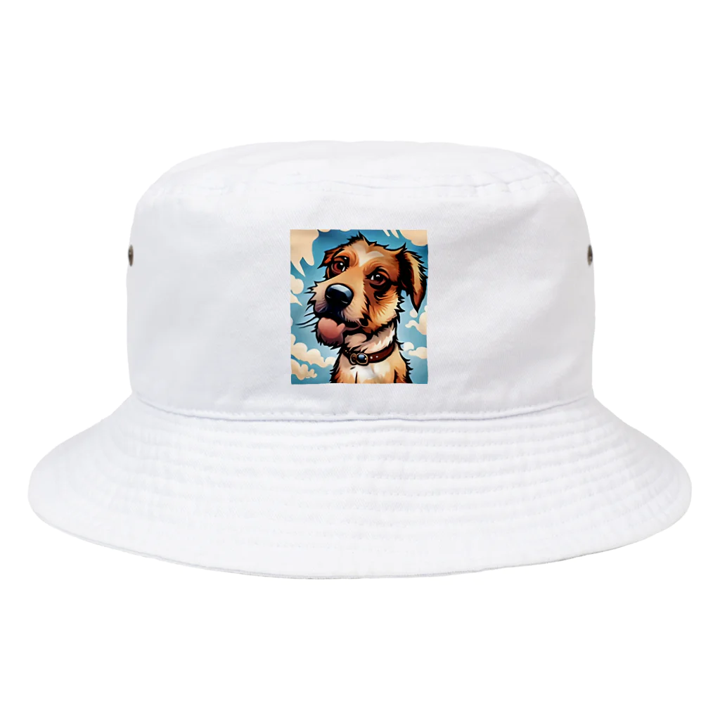 だーのハワイアンドッグ　モカちゃん Bucket Hat