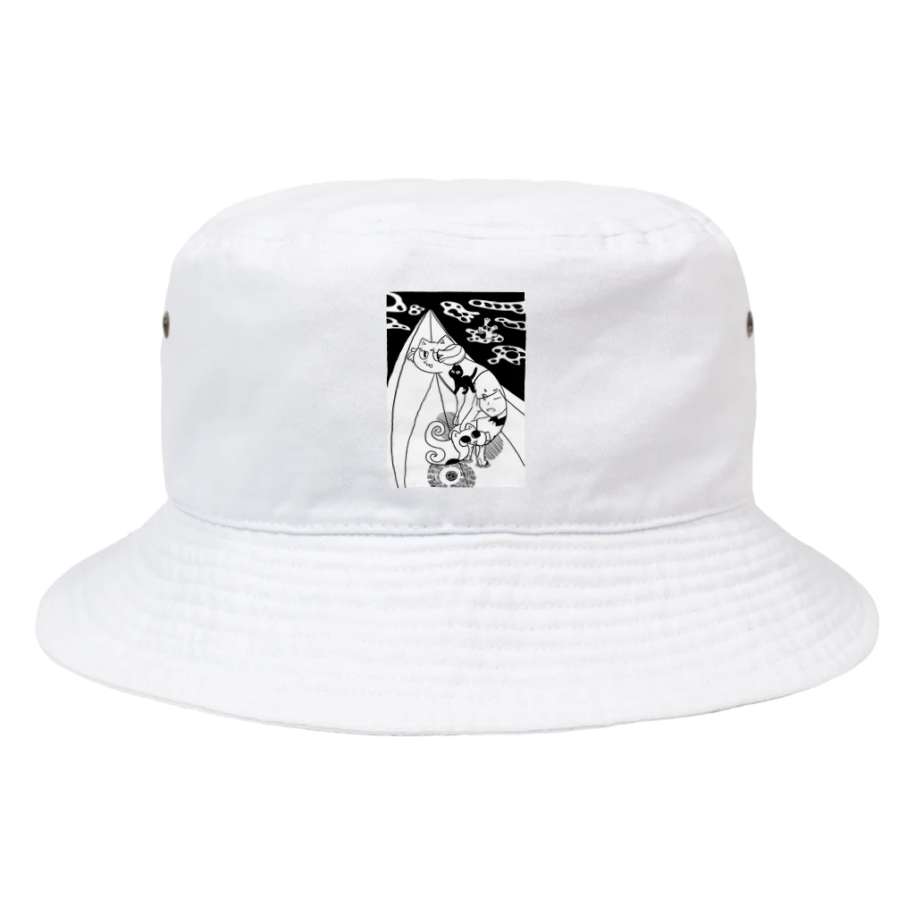 Animaru639のThe and of Cats-004 Bucket Hat