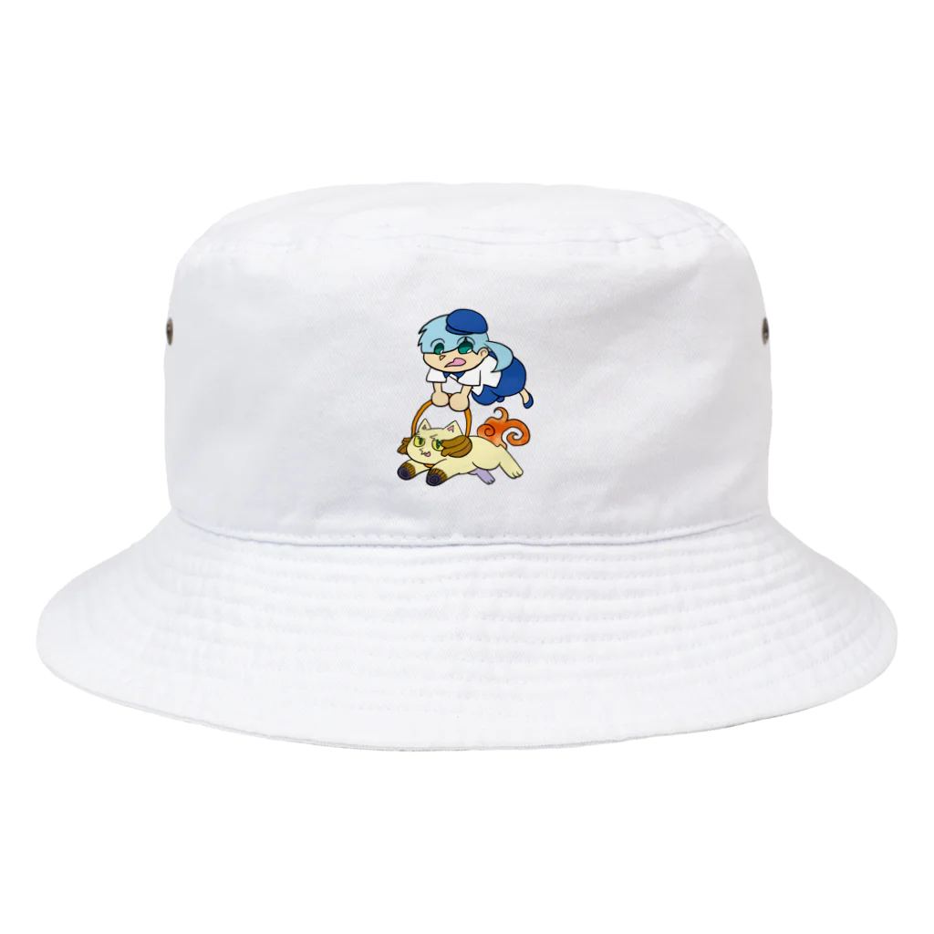 Animaru639のThe Land of Cats-002 Bucket Hat