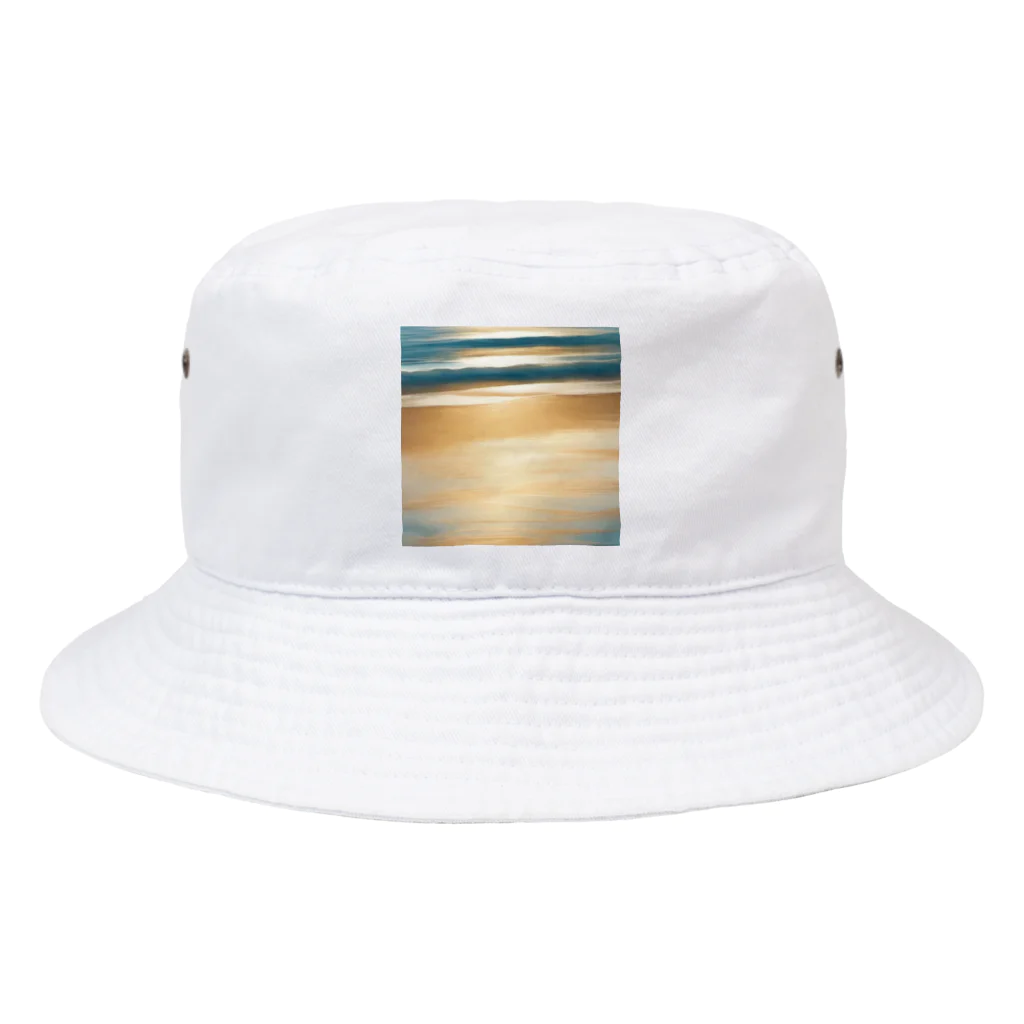 moribouの海岸線のイラストグッズ Bucket Hat