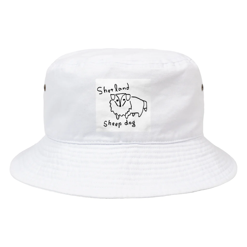 oneko-buのシェルティー えいご Bucket Hat