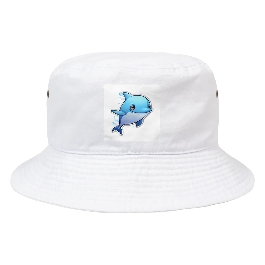 ワクワクセレブレイトのイルカくん Bucket Hat