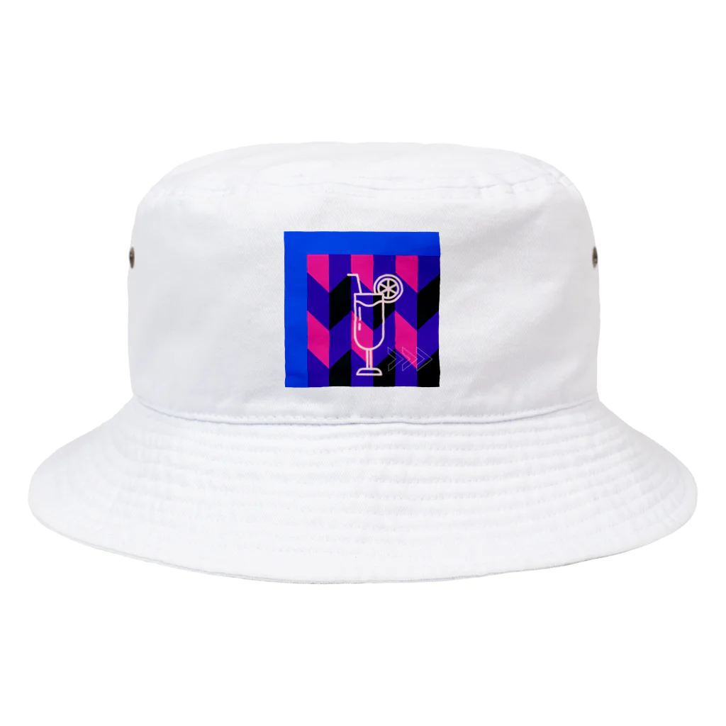 ank110275のドリンク　明るく Bucket Hat