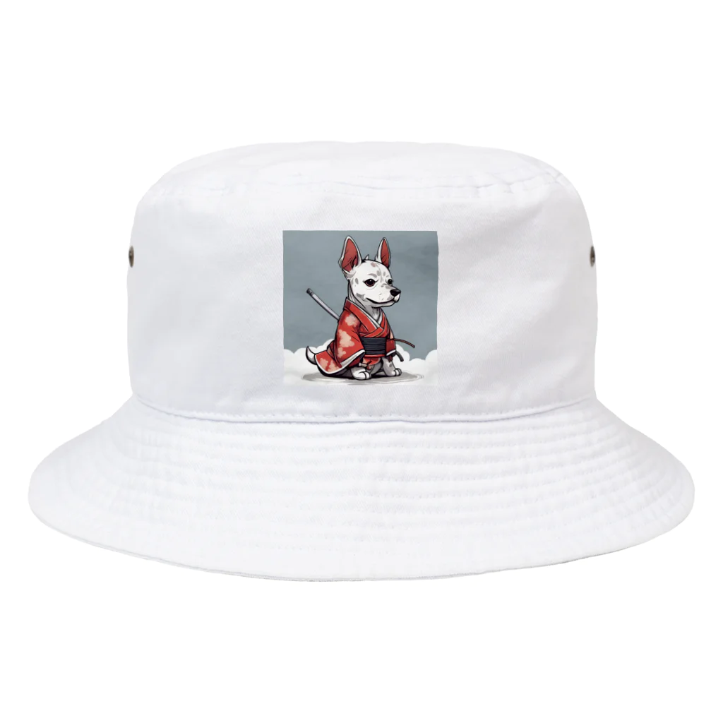 samurai-isのサムライドッグ Bucket Hat