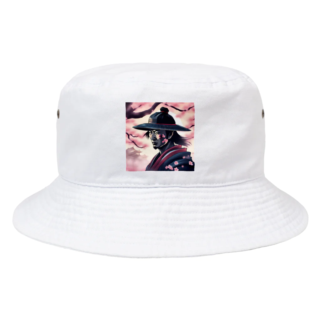 samurai-isの桜とサムライ Bucket Hat