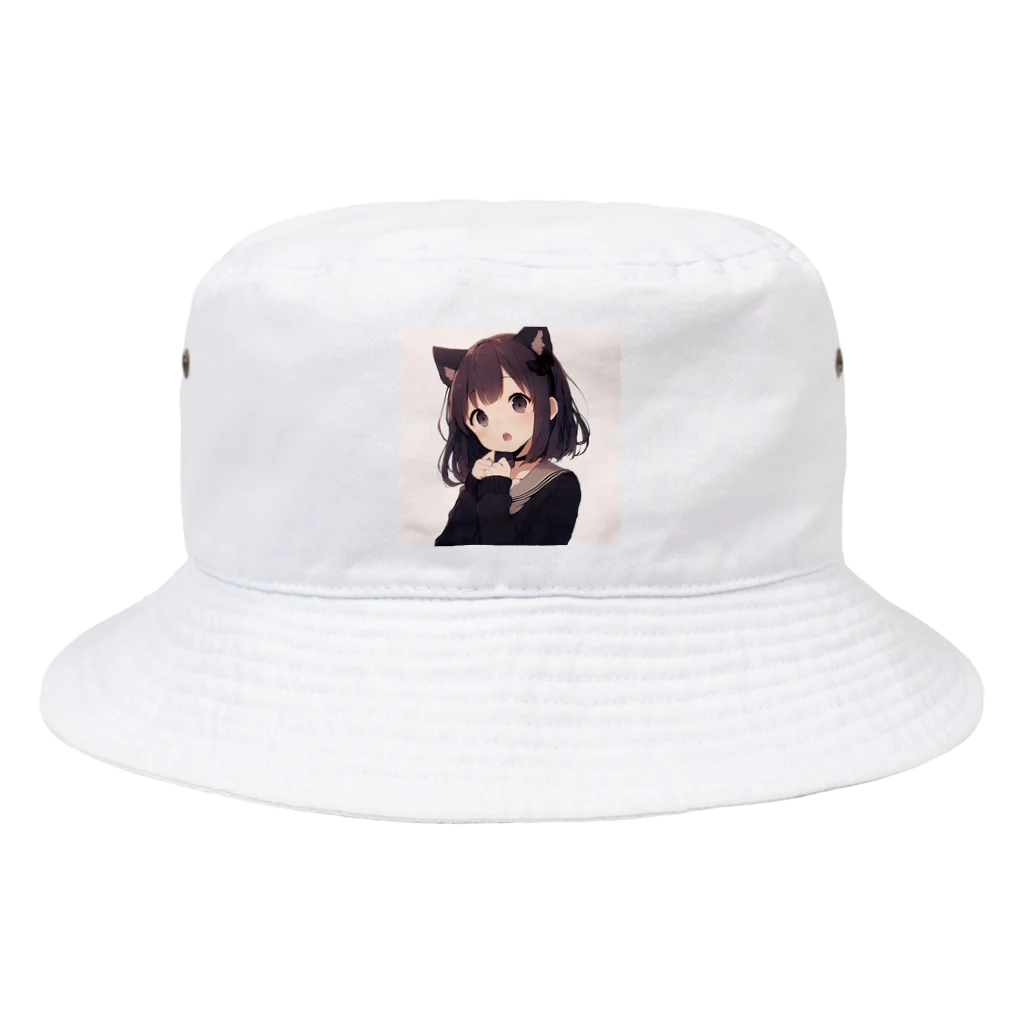 Droショップの猫耳っ娘 Bucket Hat