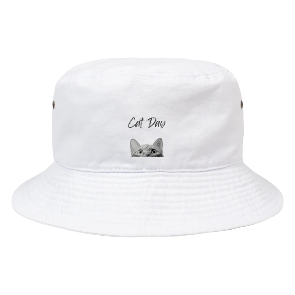 TAIYO 猫好きのCatday Bucket Hat