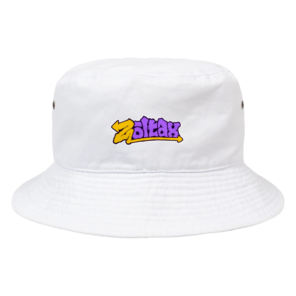 Zoltax.のZoltax. グラフィティ ロゴ 紅芋タルト Bucket Hat