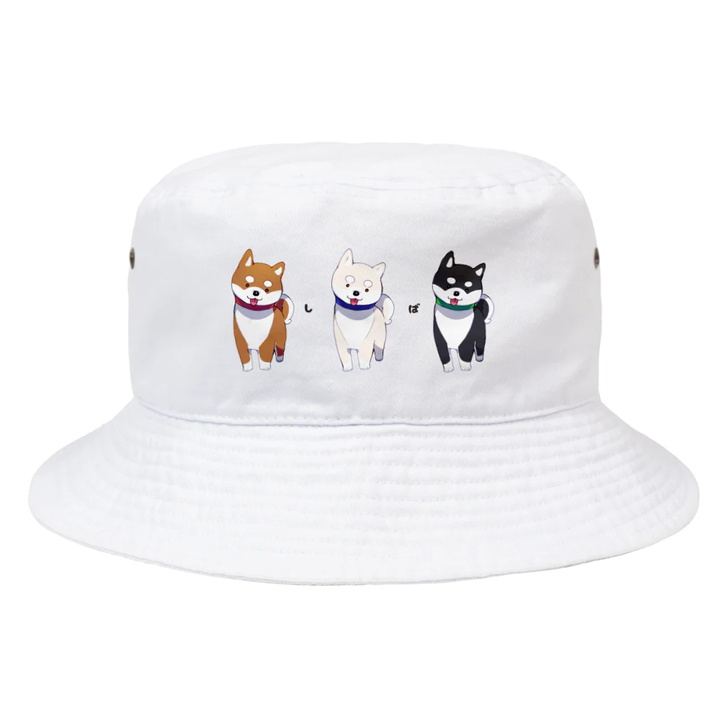 リキの3色柴犬 Bucket Hat