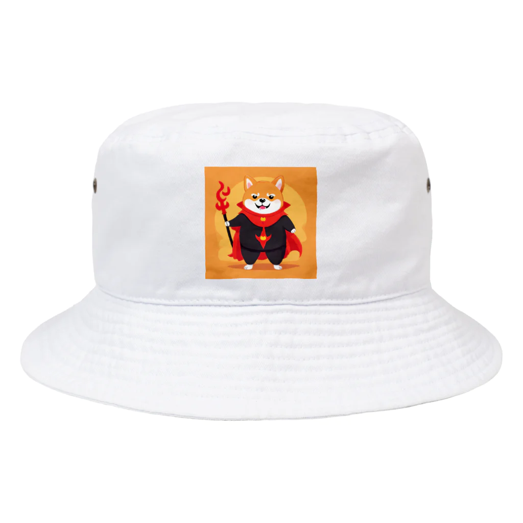 Apollo-0918のオヤツを強請るシバ犬 Bucket Hat