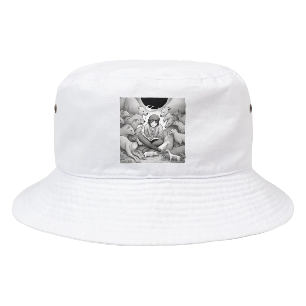 Stylishの動物愛好家 Bucket Hat