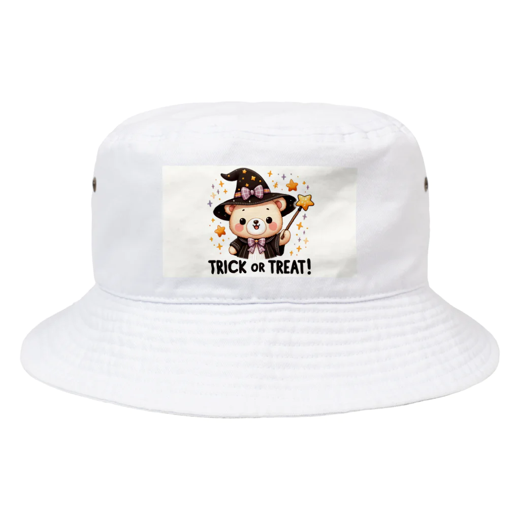 yusaki55maikingのハロウィンのクマウィン Bucket Hat