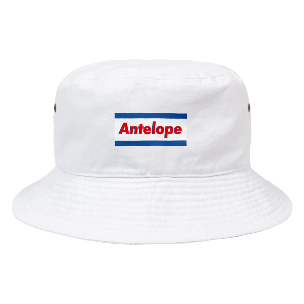 Antelope Sports Clubのブルーロゴ Bucket Hat